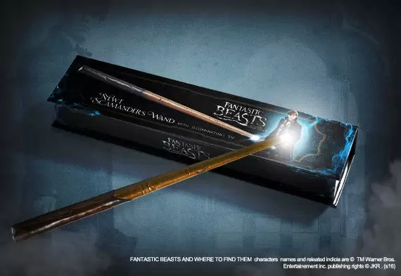 The Noble Collection : Fantastic Beasts - Newt Scamander\'s Illuminating Wand