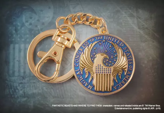 The Noble Collection : Fantastic Beasts - Macusa Keychain