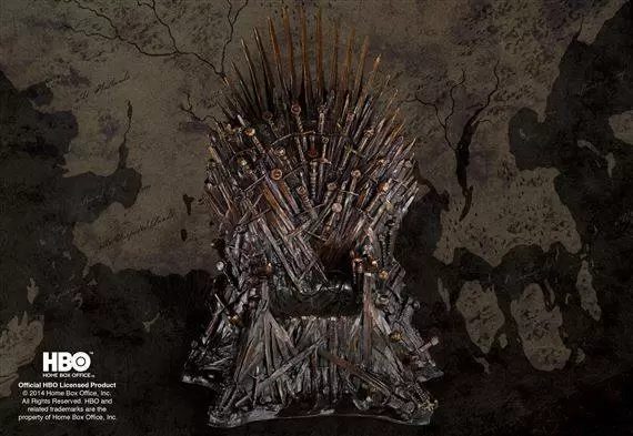 The Noble Collection  : Game of Thrones - Le trone en bronze massif