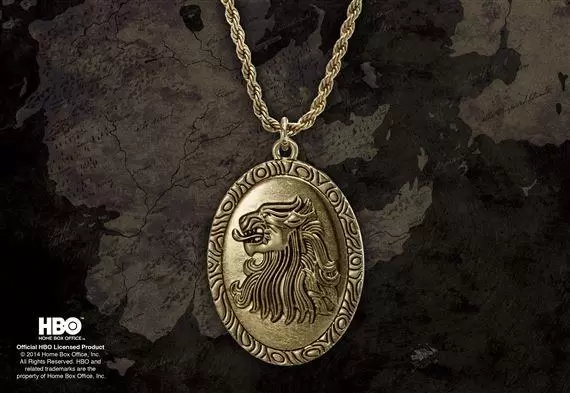 The Noble Collection  : Game of Thrones - Cersei Lannister Pendant