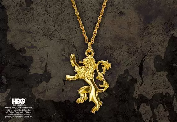 The Noble Collection  : Game of Thrones - Lannister Pendant