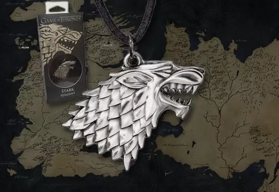 The Noble Collection  : Game of Thrones - Stark pendentif