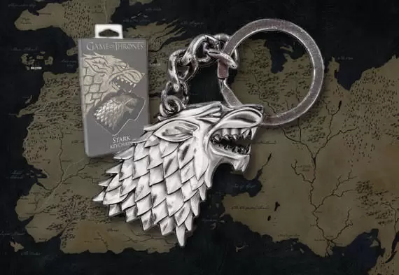 The Noble Collection  : Game of Thrones - Stark Keychain