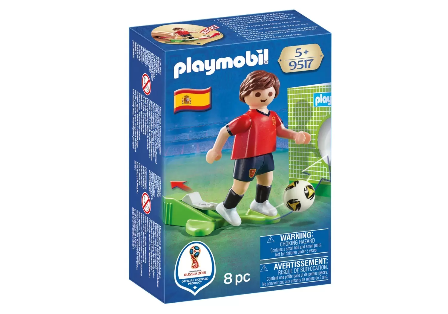 Playmobil Football - Joueur Foot Espagne