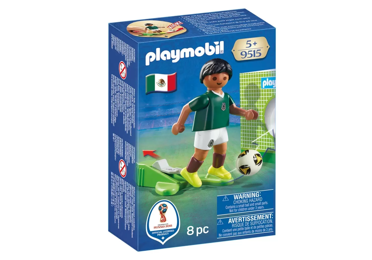 Playmobil Football - Joueur de Foot Mexique