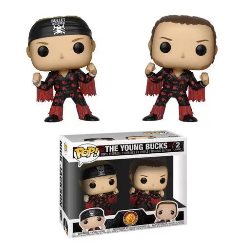 Pop! Wrestling - Bullet Club - The Young Bucks 2 Pack