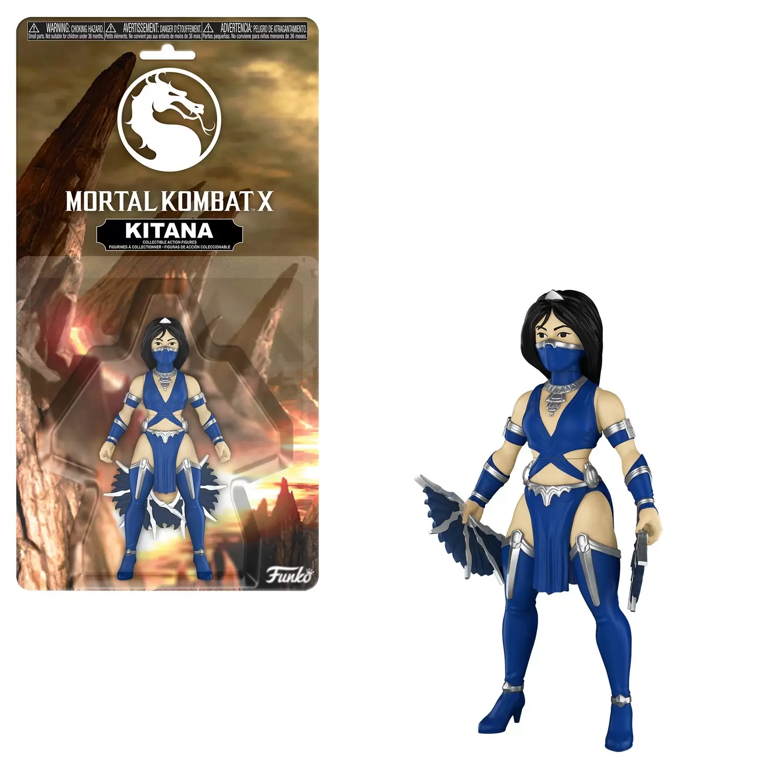 Retro Action Figure - Mortal Kombat X - Kitana