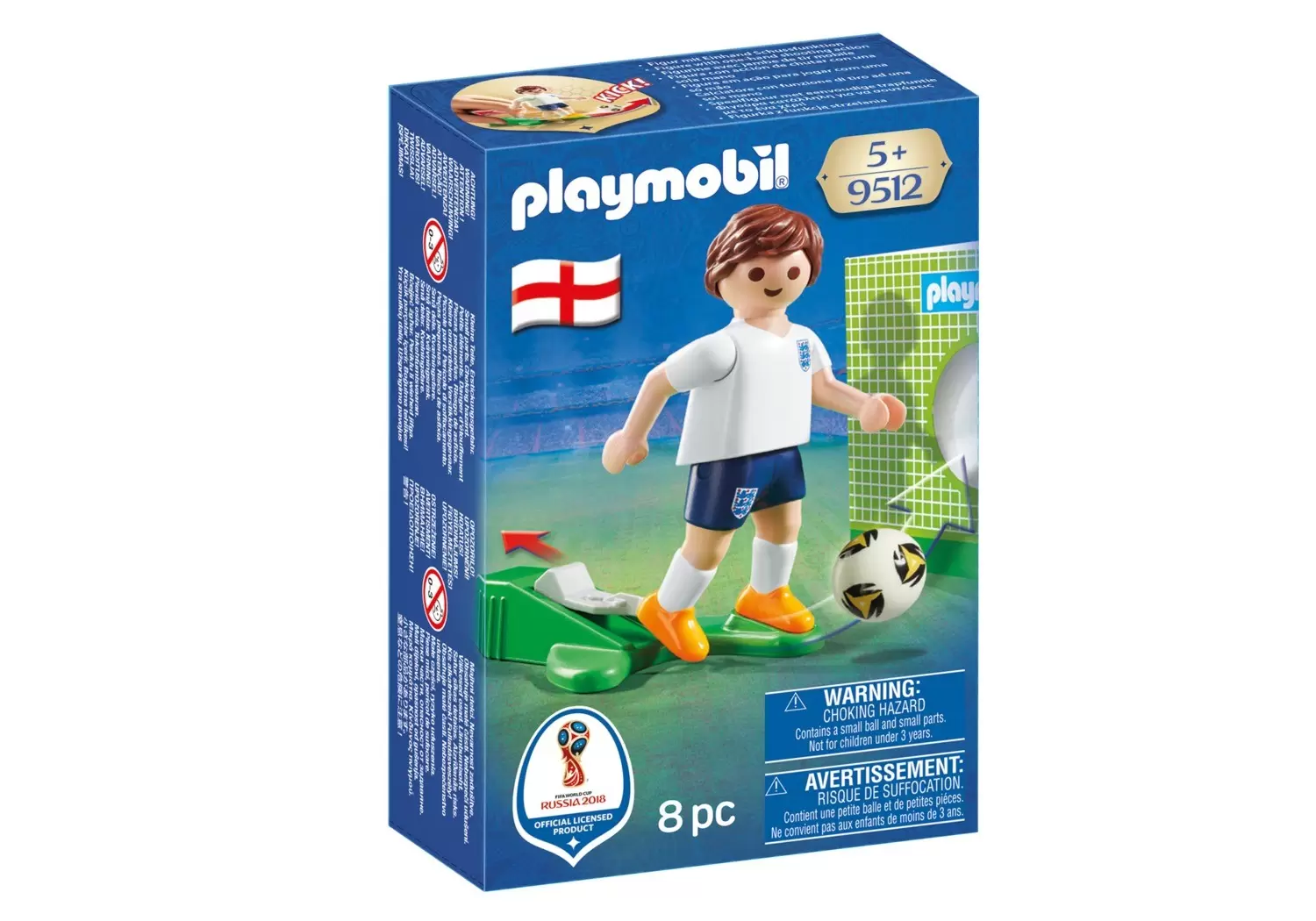 Playmobil Football - Jouer de Foot Angleterre