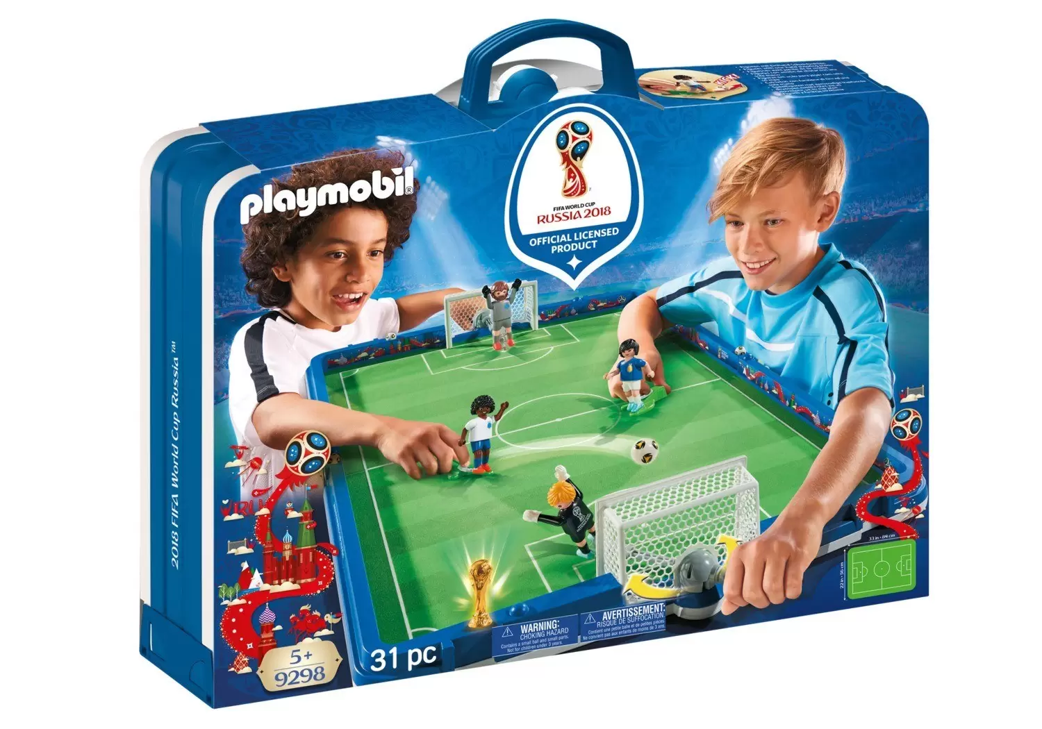 Playmobil Soccer - Take Along 2018 FIFA World Cup Russia Arena