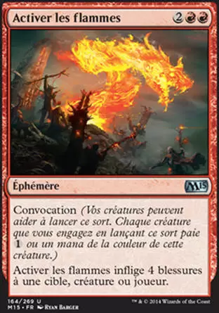 2015 Core Set (M15) - Activer les flammes