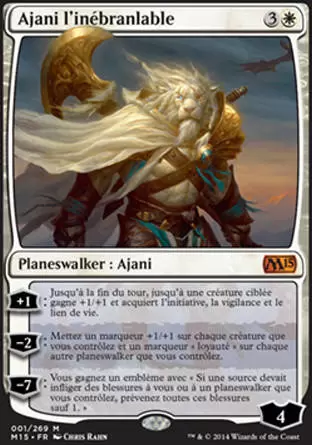 2015 Core Set (M15) - Ajani l\'inébranlable