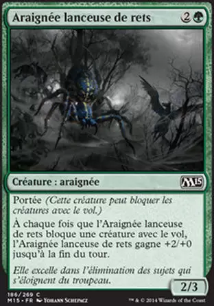 2015 Core Set (M15) - Araignée lanceuse de rets