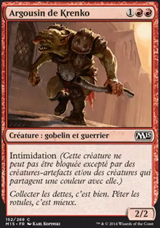 2015 Core Set (M15) - Argousin de Krenko
