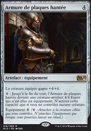 2015 Core Set (M15) - Armure de plaques hantée