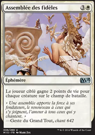 2015 Core Set (M15) - Assemblée des fidèles