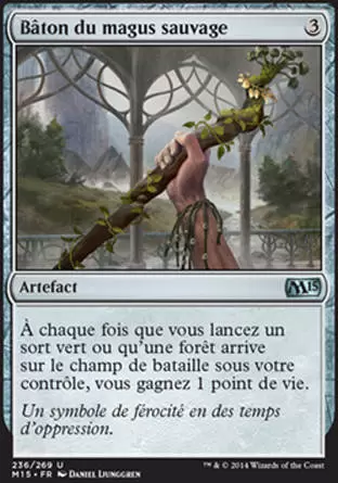 2015 Core Set (M15) - Bâton du magus sauvage