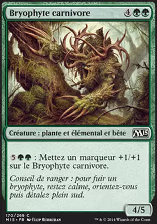 2015 Core Set (M15) - Bryophyte carnivore
