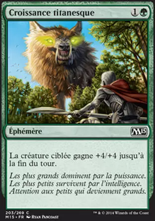 2015 Core Set (M15) - Croissance titanesque