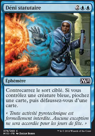 2015 Core Set (M15) - Déni statutaire