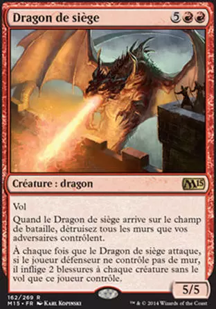 2015 Core Set (M15) - Dragon de siège