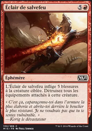 2015 Core Set (M15) - Éclair de salvefeu