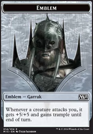 2015 Core Set (M15) - Emblème Garruk, prédateur du zénith