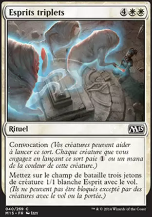 2015 Core Set (M15) - Esprits triplets