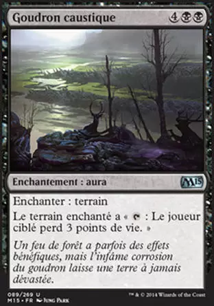 2015 Core Set (M15) - Goudron caustique