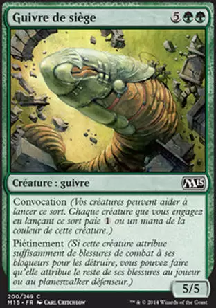 2015 Core Set (M15) - Guivre de siège