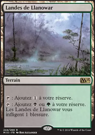 2015 Core Set (M15) - Landes de Llanowar
