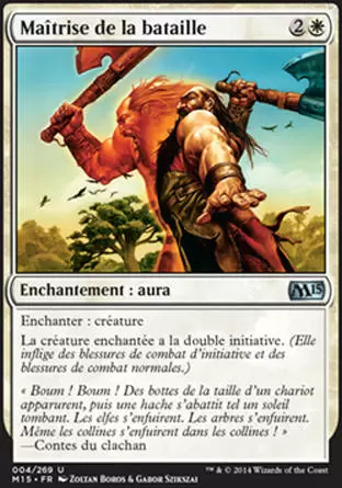 2015 Core Set (M15) - Maîtrise de la bataille