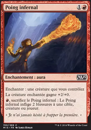 2015 Core Set (M15) - Poing infernal