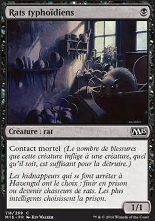 2015 Core Set (M15) - Rats typhoïdiens