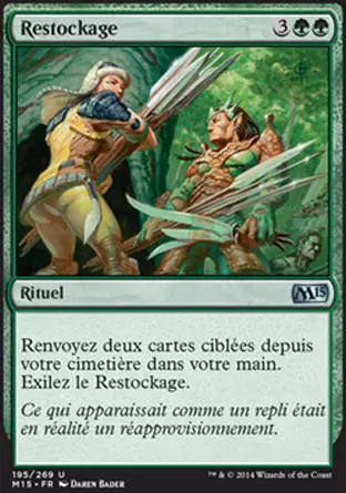 2015 Core Set (M15) - Restockage