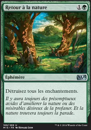 2015 Core Set (M15) - Retour à la nature