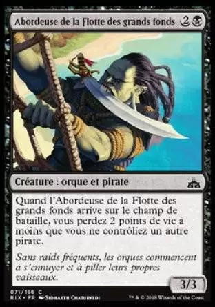 Les Combattants d\'Ixalan - Abordeuse de la Flotte des grands fonds