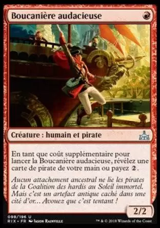 Les Combattants d\'Ixalan - Boucanière audacieuse