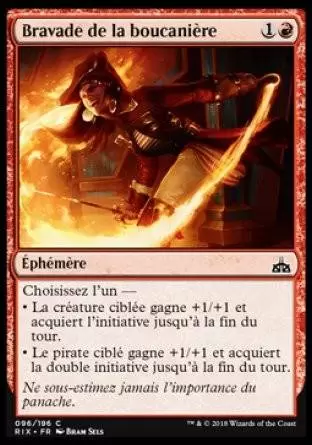 Les Combattants d\'Ixalan - Bravade de la boucanière