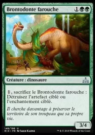 Les Combattants d\'Ixalan - Brontodonte farouche