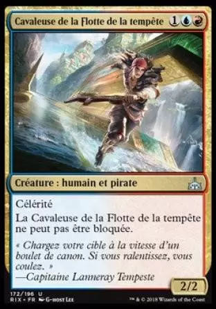 Les Combattants d\'Ixalan - Cavaleuse de la Flotte de la tempête