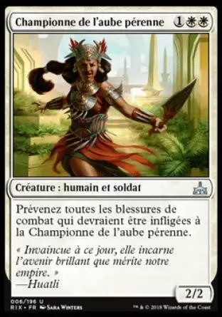 Les Combattants d\'Ixalan - Championne de l\'aube pérenne
