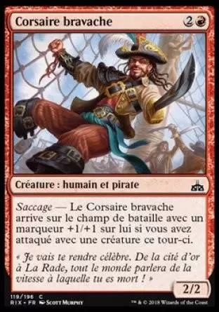 Les Combattants d\'Ixalan - Corsaire bravache