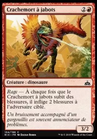 Les Combattants d\'Ixalan - Crachemort à jabots