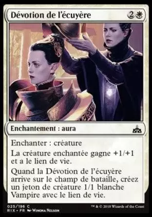 Les Combattants d\'Ixalan - Dévotion de l\'écuyère