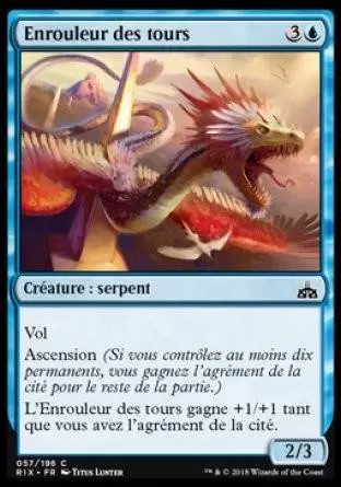 Les Combattants d\'Ixalan - Enrouleur des tours
