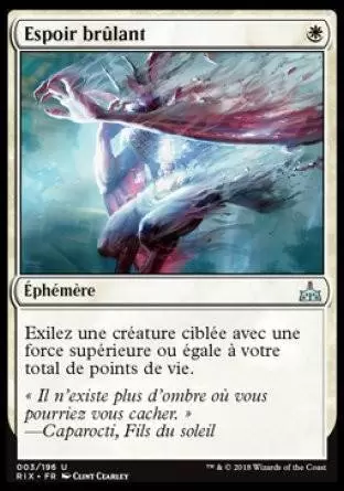 Les Combattants d\'Ixalan - Espoir brûlant