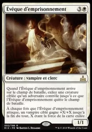 Les Combattants d\'Ixalan - Évêque d\'emprisonnement