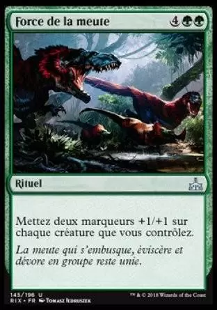 Les Combattants d\'Ixalan - Force de la meute