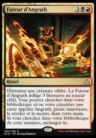 Les Combattants d\'Ixalan - Fureur d\'Angrath