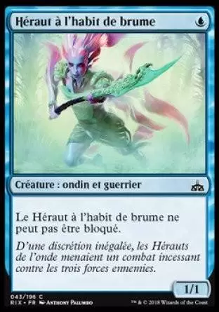 Les Combattants d\'Ixalan - Héraut à l\'habit de brume